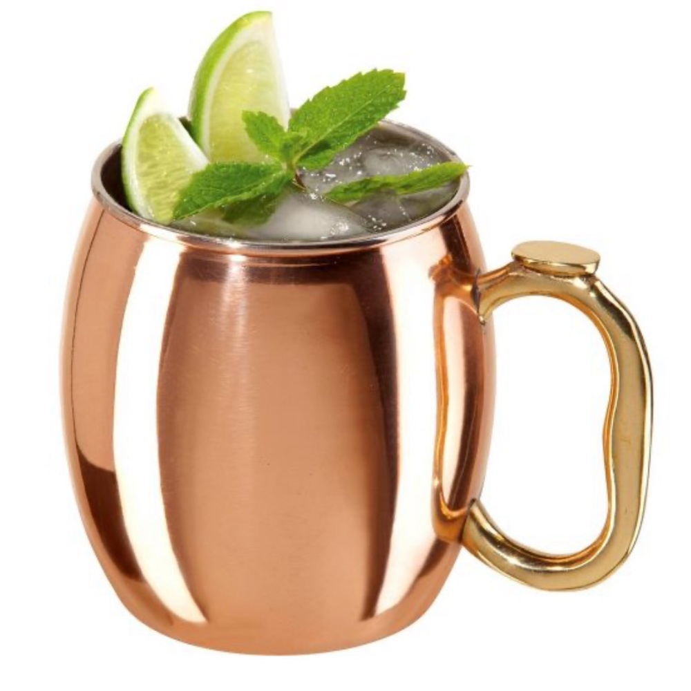✨NWB✨ Oggi Moscow Mule Copper Plated Mug with EZ-Grip Handle, 20-Ounce